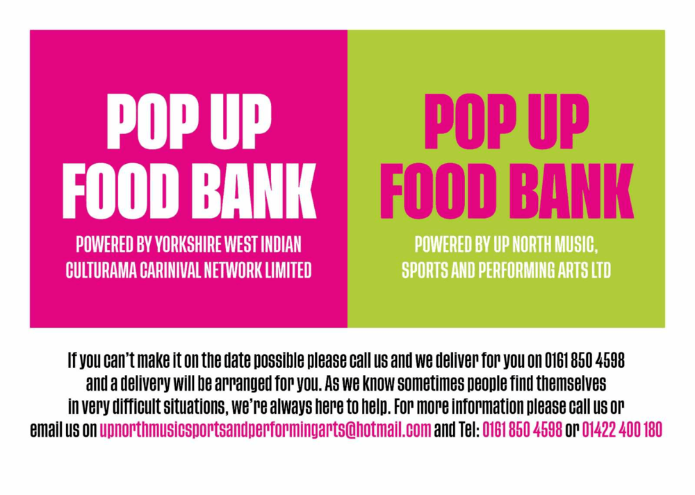 Popup Food Bank Winter 2023 Poster Back