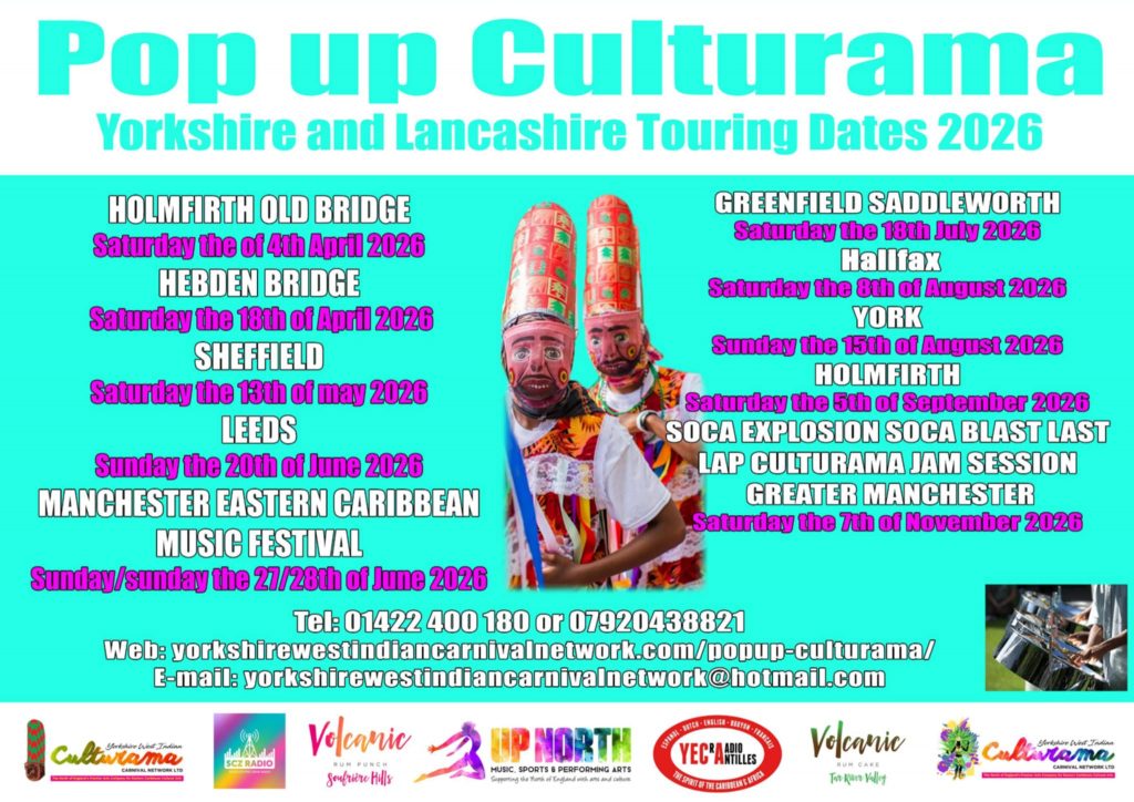 Up North Performing Arts Carnival Tour Dates Poster 2025-2026