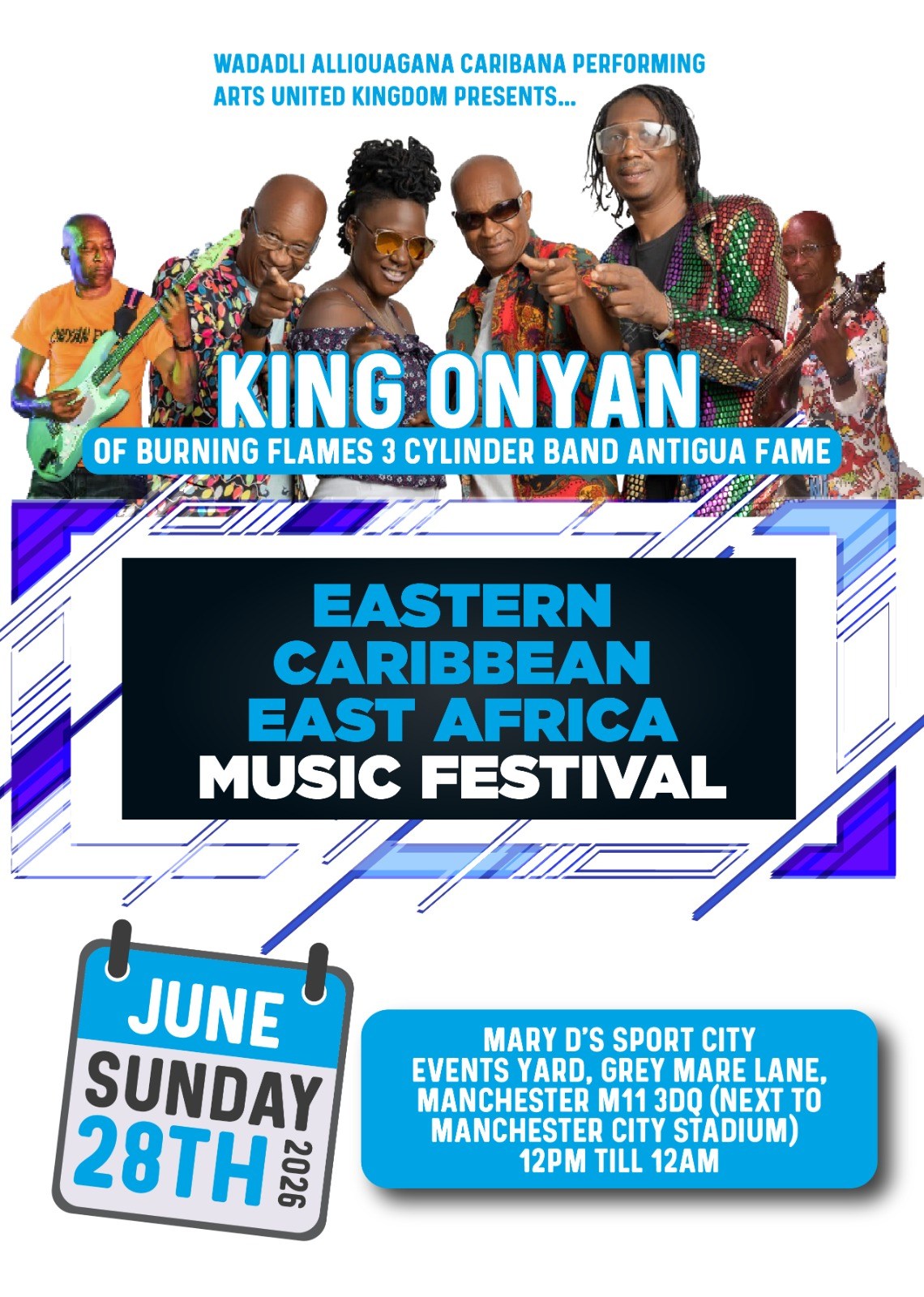 Montserrat Festival Calypso Monarch Event 2025 Flyer Front Page