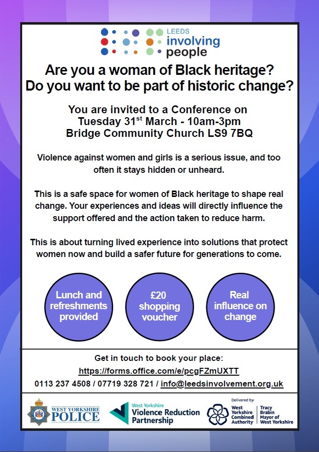 Violence Against Woman & Girls Flyer March 2026