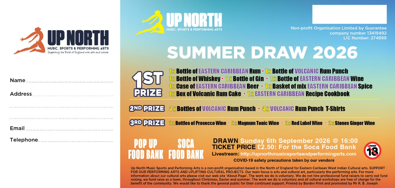 Easter Draw Ticket 2024